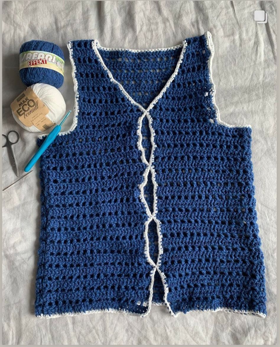 Fátima Top Crochet Pattern